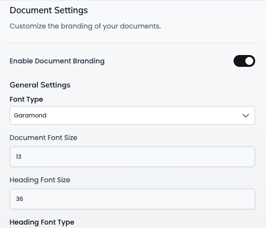 Customized Outputs